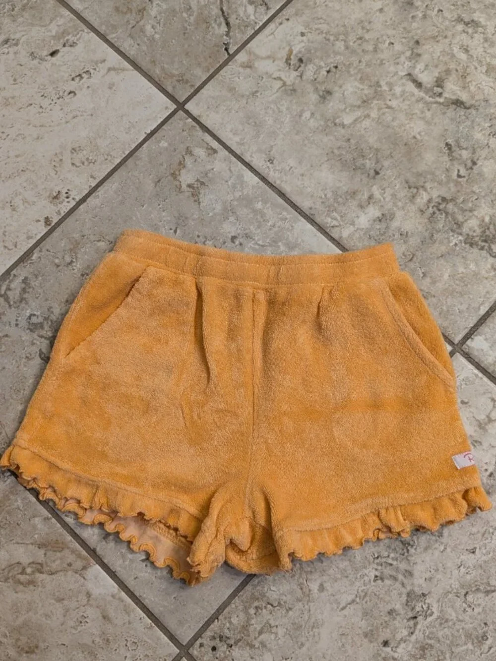Sz 5 Ruffle Butts 2-pc. swim with shorts cover up